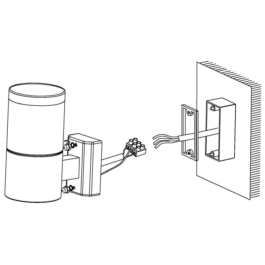 Eglo - LED-ulkovalaisin LED/3,7W/230V IP44