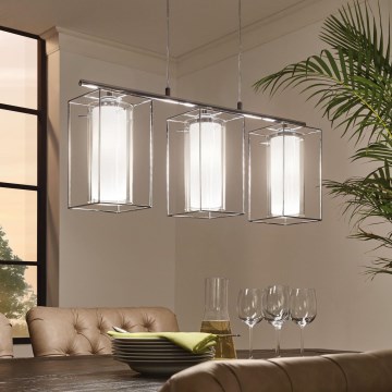 Eglo 94378 - Kattokruunu LONCINO 1 3xE27/60W/230V