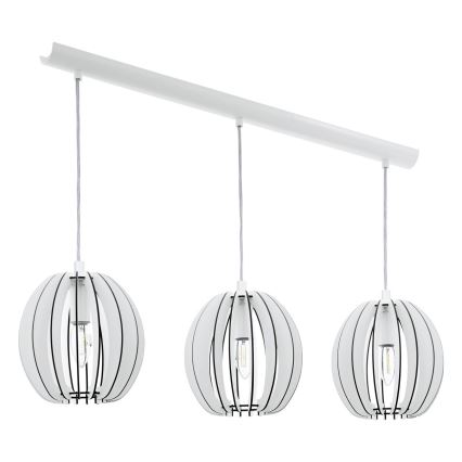 Eglo 94444 - Kattokruunu COSSANO 3xE14/40W/230V