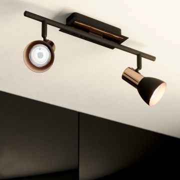 Eglo 94585 - LED-kohdevalaisin BARNHAM 2xGU10/3,3W/230V