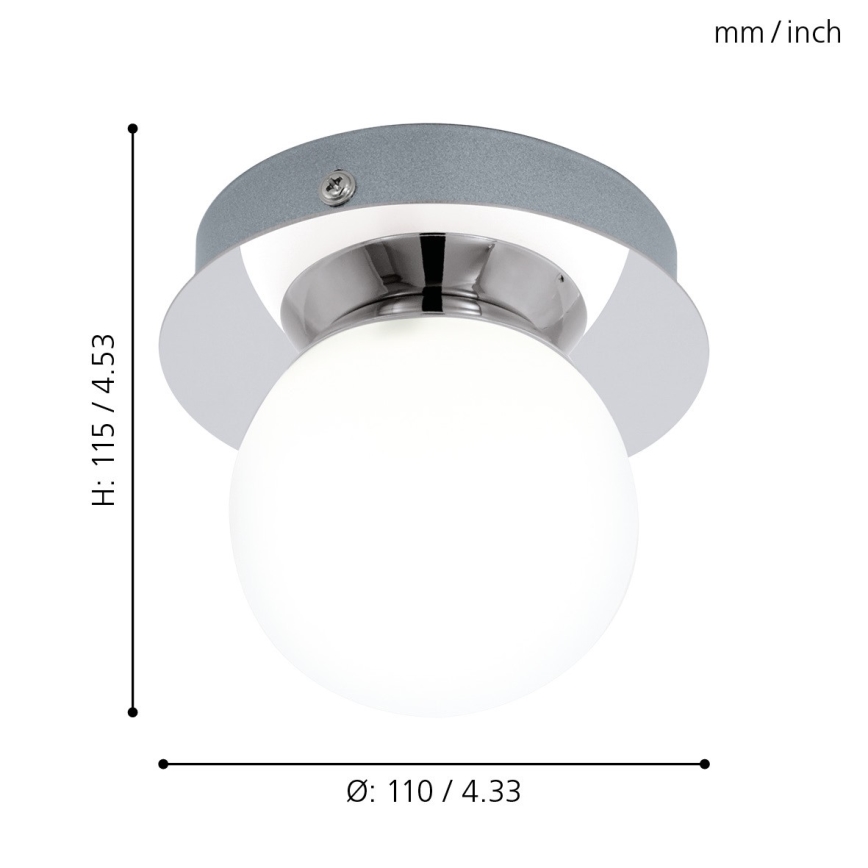 Eglo - LED kylpyhuonevalaisin LED/3,3W/230V IP44