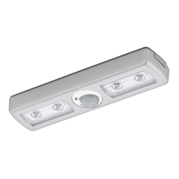 Eglo 94686 - LED-suuntavalo anturilla BALIOLA 4xLED/3xAAA