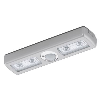Eglo 94686 - LED-suuntavalo anturilla BALIOLA 4xLED/3xAAA