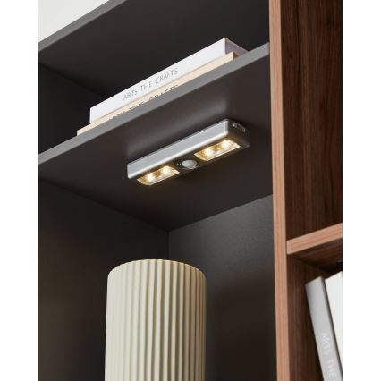 Eglo 94686 - LED-suuntavalo anturilla BALIOLA 4xLED/3xAAA
