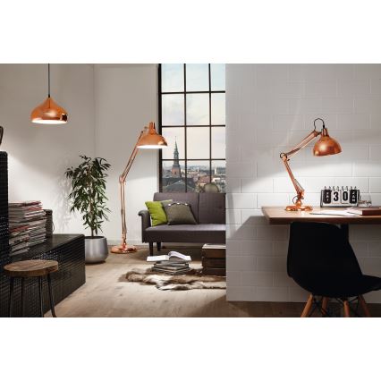 Eglo 94704 - Pöytävalaisin BORGILLIO 1xE27/40W/230V