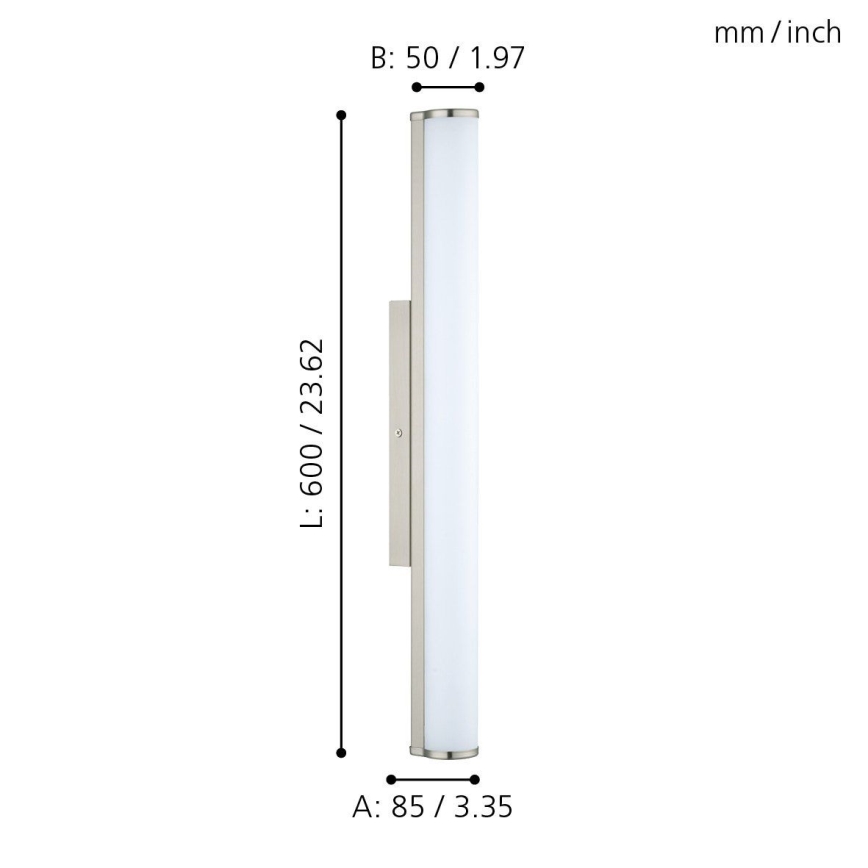 Eglo - LED-kylpyhuonevalaisin LED/13W/230V IP44