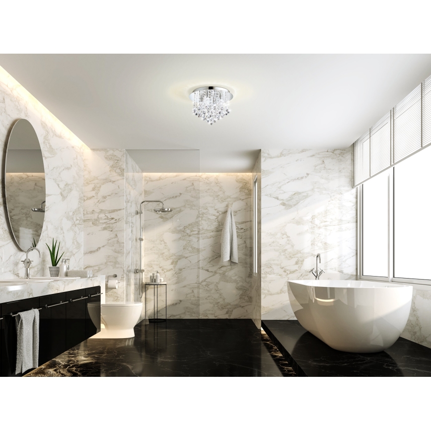 Eglo - LED-kylpyhuoneen kattovalaisin 4xG9/3W/230V IP44