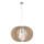 Eglo 95042 - Riippuvalaisin STELLATO kaapelilla 1xE27/60W/230V Ø 70 cm beige