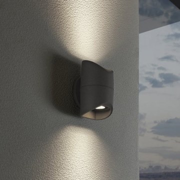 Eglo 95076 - Ulkoseinävalaisin ABRANTES 2xLED/6W/230V IP44