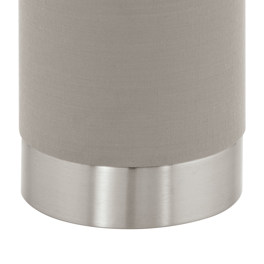 Eglo - Himmennettävä pöytävalaisin 1xE27/40W/230V taupe