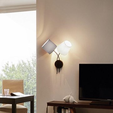 Eglo 95193 - Seinävalaisin ALMEIDA 2xE14/40W/230V