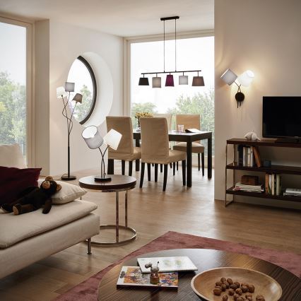 Eglo 95193 - Seinävalaisin ALMEIDA 2xE14/40W/230V