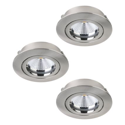 Eglo - 3 kpl LED-uppovalaisinsarja TEDO 1xGU10-LED/5W/230V