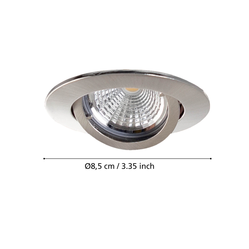 Eglo - 3 kpl LED-uppovalaisinsarja TEDO 1xGU10-LED/5W/230V