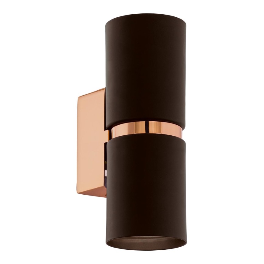 Eglo 95371 - LED-seinävalaisin PASSA 2xGU10-LED/4W/230V