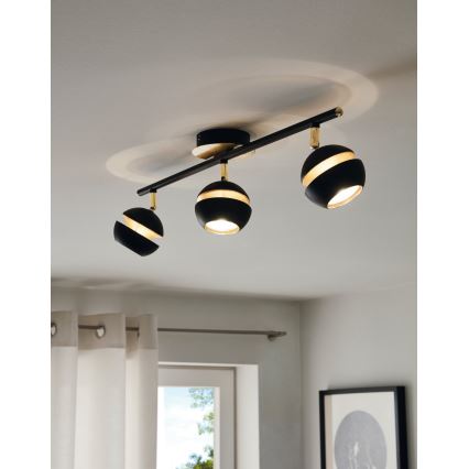 Eglo 95484 - LED-kohdevalaisin NOCITO 3xGU10-LED/4W/230V