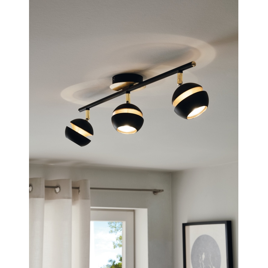 Eglo 95484 - LED-kohdevalaisin NOCITO 3xGU10-LED/4W/230V