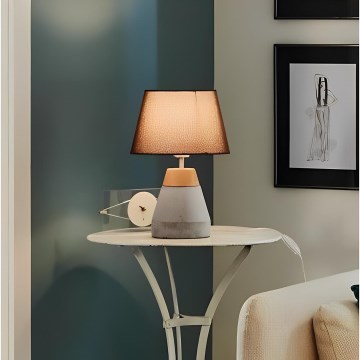 Eglo 95527 - Pöytävalaisin TAREGA 1xE27/60W/230V