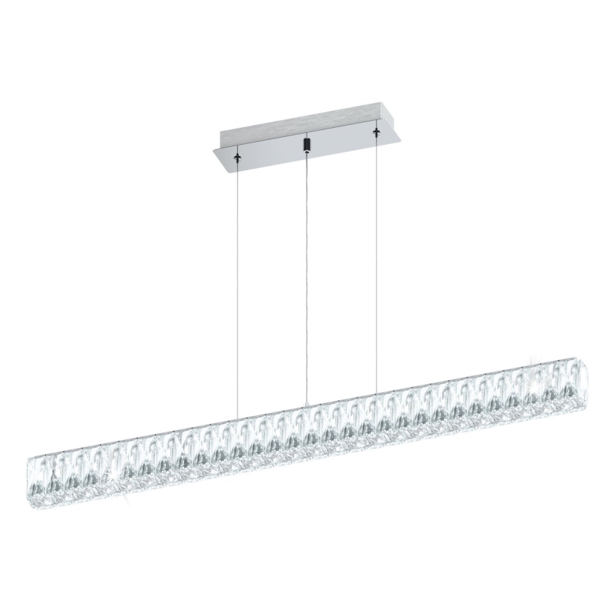 Eglo 95543 - Himmennettävä kristallikruunu TELLUGIO-S LED/36W/230V 2700-6500K