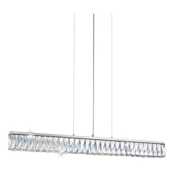 Eglo 95543 - Kristalliriippuvalaisin vaijerilla TELLUGIO-S LED/36W/230V 3000K