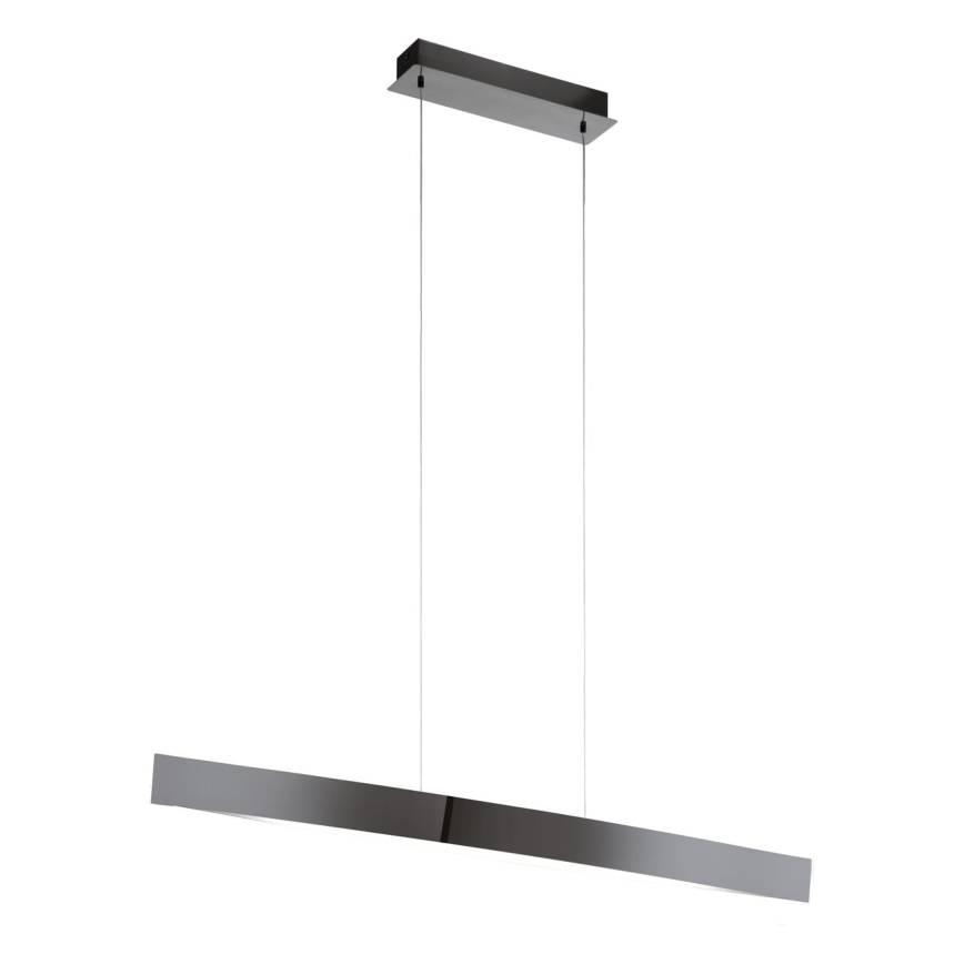 Eglo 95549 - FORNES-S himmennettävä LED-riippuvalaisin vaijerilla LED/24W/230V 2700-6500K musta kromi