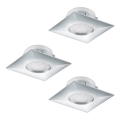 Eglo 95802 - SETTI 3x Riippuva LED-kattovalaisin PINEDA 3xLED/6W/230V