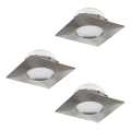 Eglo 95803 - SETTI 3x Riippuva LED-kattovalaisin PINEDA 3xLED/6W/230V