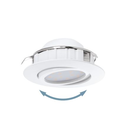 Eglo - 3 kpl:n sarja PINEDA upotettavia LED-alasvaloja LED/4,9W/230V