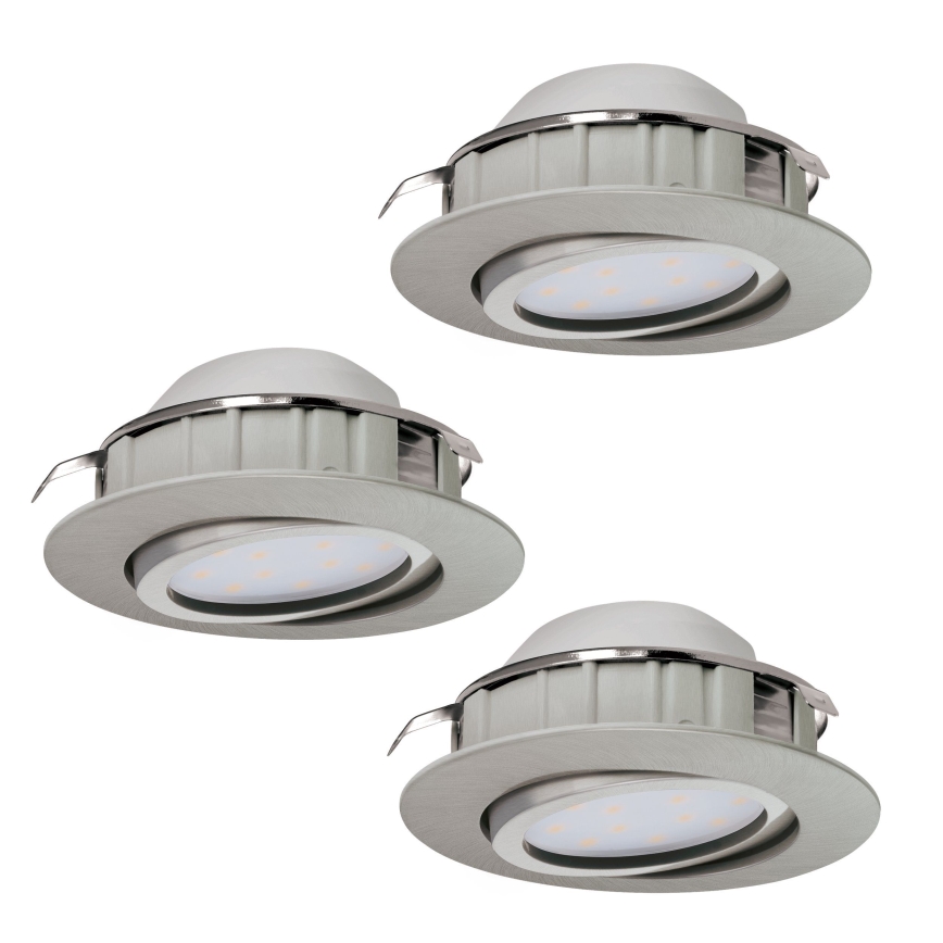Eglo - 3 kpl PINEDA-uppovalaisinta LED/6W/230V