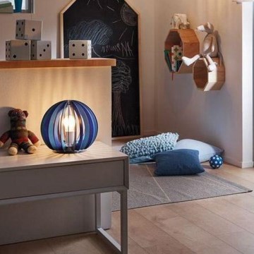 Eglo 95951 - Pöytävalaisin FABELLA 1xE27/42W/230V