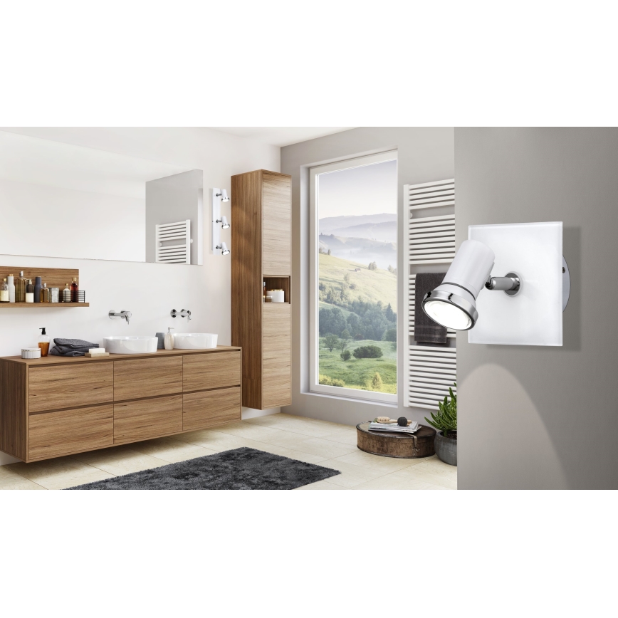 Eglo 95994 - kylpyhuoneen LED-kohdevalo TAMARA 1 3xGU10-LED/3,3W/230V IP44
