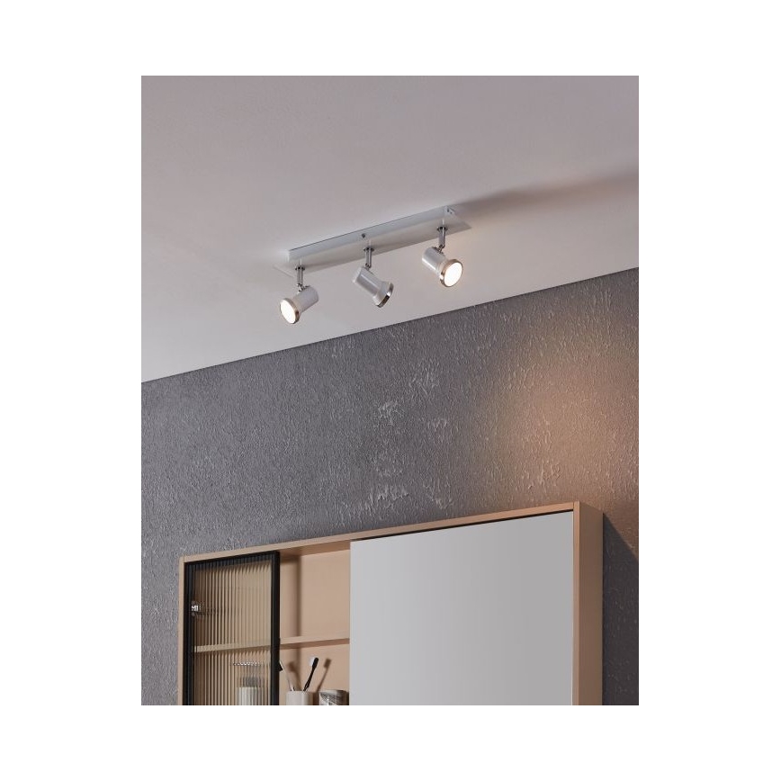 Eglo 95994 - kylpyhuoneen LED-kohdevalo TAMARA 1 3xGU10-LED/3,3W/230V IP44