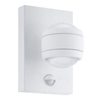 Eglo 96022 - LED ulkoseinävalaisin liiketunnistimella SESIMBA 1 2xLED/3,7W IP44