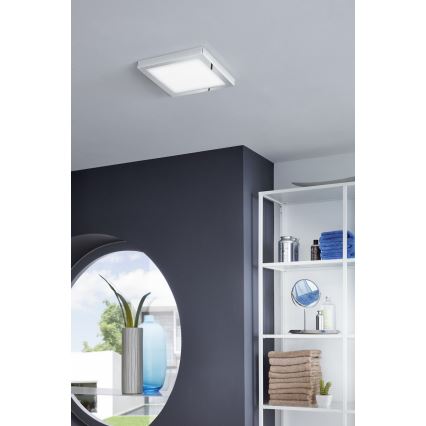 Eglo 96059 - LED-kylpyhuoneen kattovalaisin FUEVA LED/22W/230V IP44 30x30 cm