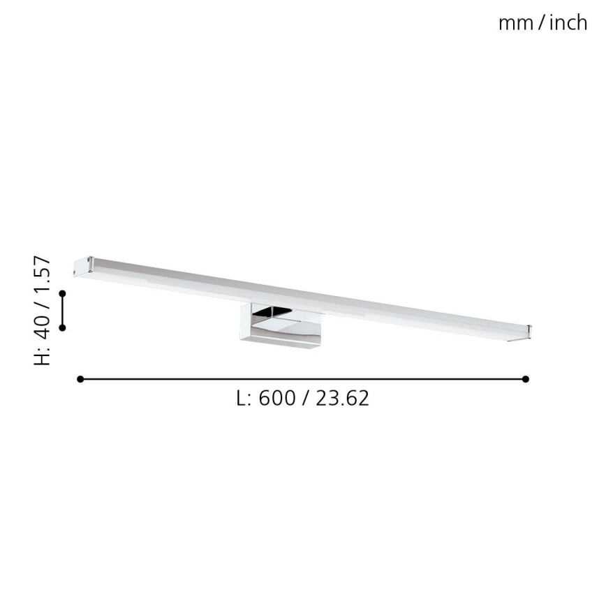 Eglo - LED-kylpyhuoneen valo LED/11W/230V 4000K 60 cm IP44
