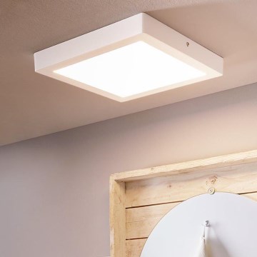 Eglo 96169 - Kylpyhuoneen LED-kattovalaisin FUEVA 1 LED/22W/230V IP44 30x30 cm