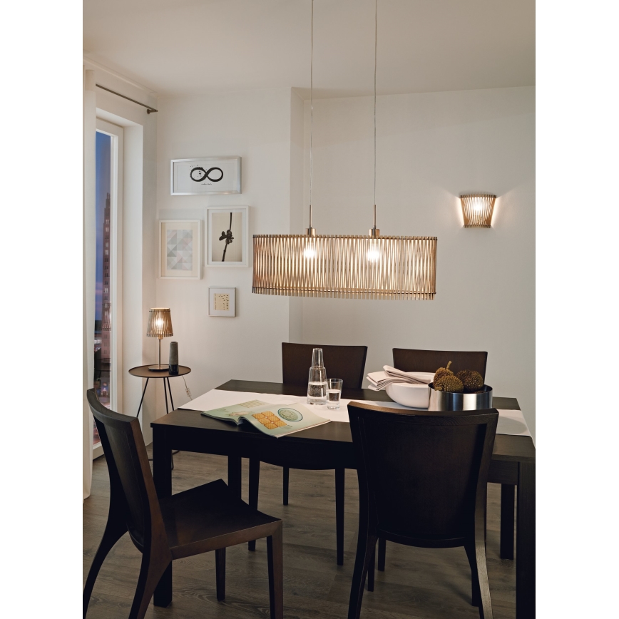 Eglo 96194 - Kattokruunu SENDERO 2xE27/60W/230V