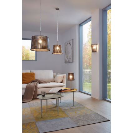 Eglo 96203 - Pöytävalaisin SENDERO 1xE27/60W/230V