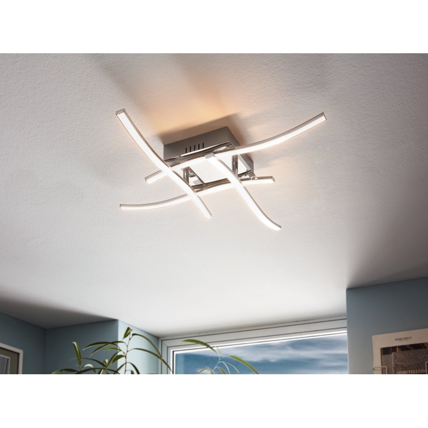 Eglo 96327 - LED-kattokruunu VALMORA 4xLED/5W/230V