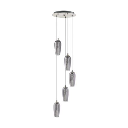 Eglo 96345 - LED-riippuvalaisin kaapelilla FARSALA 5xG9/2,5W/230V