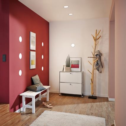 Eglo 96408 - himmennettävä upotettava LED-kattovalaisin FUEVA 1 1xLED/16,47W/230V Ø 22,5 cm