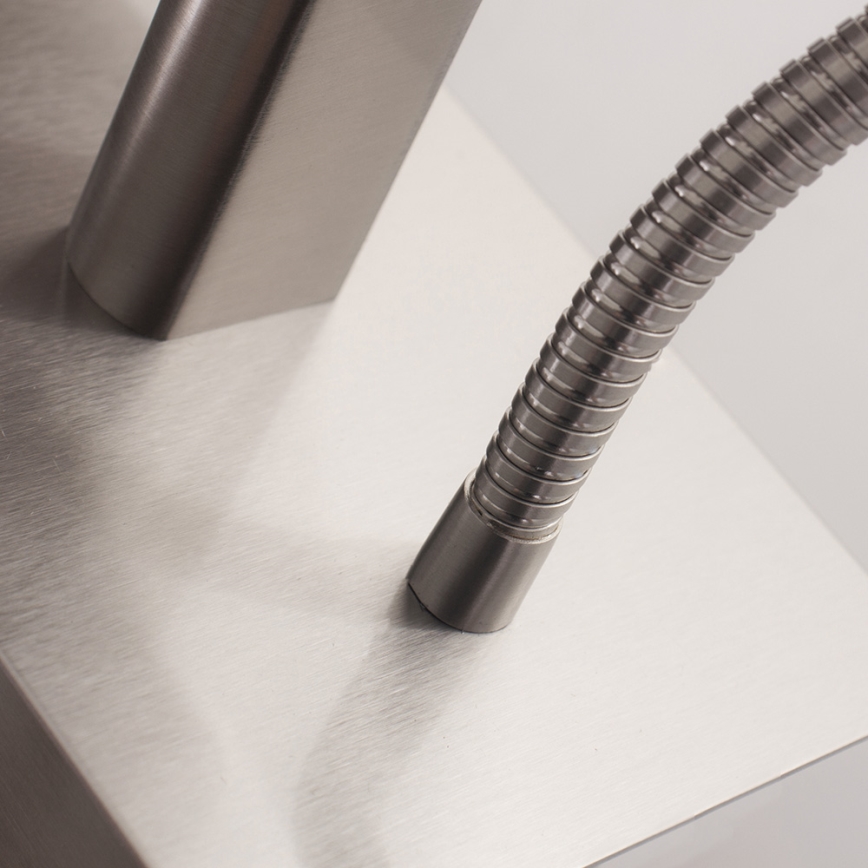 Eglo - LED joustava valaisin 1xE27/40W+LED/3,8W valkoinen