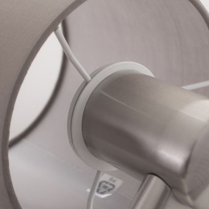 Eglo - LED joustava valaisin 1xE27/40W+LED/3,8W taupe