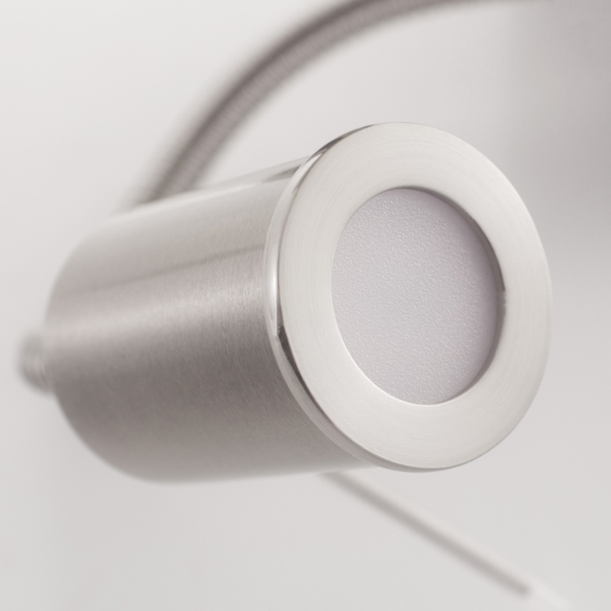 Eglo - LED joustava valaisin 1xE27/40W+LED/3,8W taupe