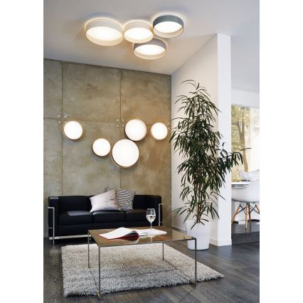 Eglo - Himmennettävä LED-kattovalaisin 1xLED/18W/230V beige