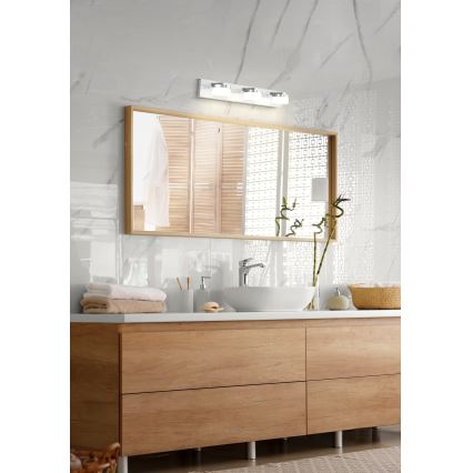 Eglo - LED Himmennettävä kylpyhuoneen seinävalaisin 3xLED/7,2W/ IP44