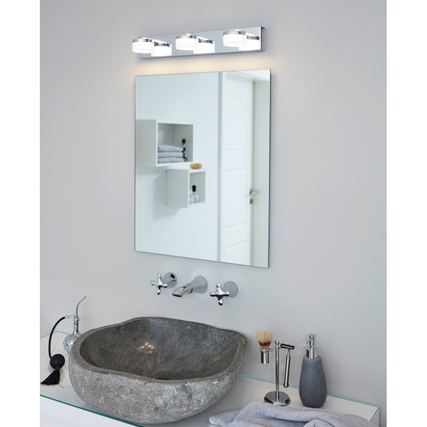 Eglo - LED Himmennettävä kylpyhuoneen seinävalaisin 3xLED/7,2W/ IP44