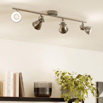 Eglo 96555 - LED-kohdevalaisin SERAS 4xGU10/3,3W/230V