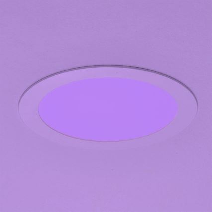 Eglo - LED RGBW himmennettävä upotettava kattovalaisin FUEVA-C LED/15,6W/230V halkaisija 22,5 cm