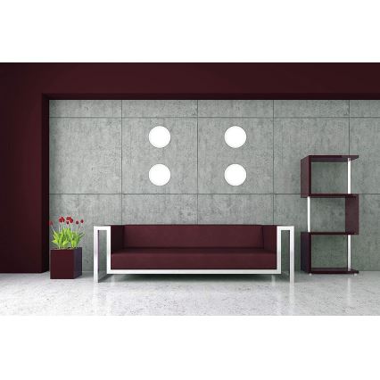 Eglo - LED RGBW himmennettävä upotettava kattovalaisin FUEVA-C LED/15,6W/230V halkaisija 22,5 cm